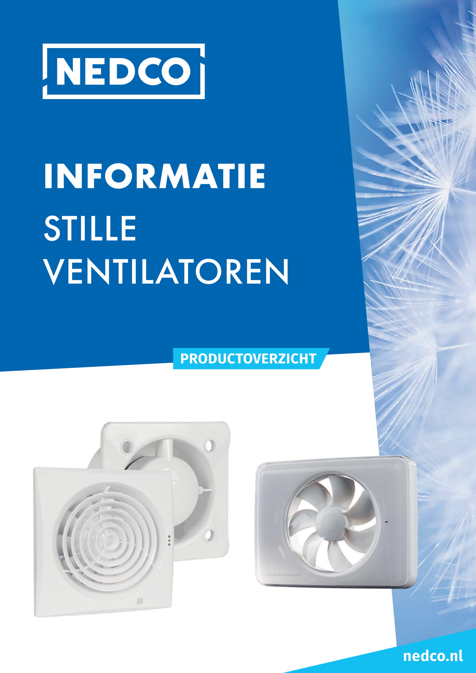 Brochure stille ventilatoren